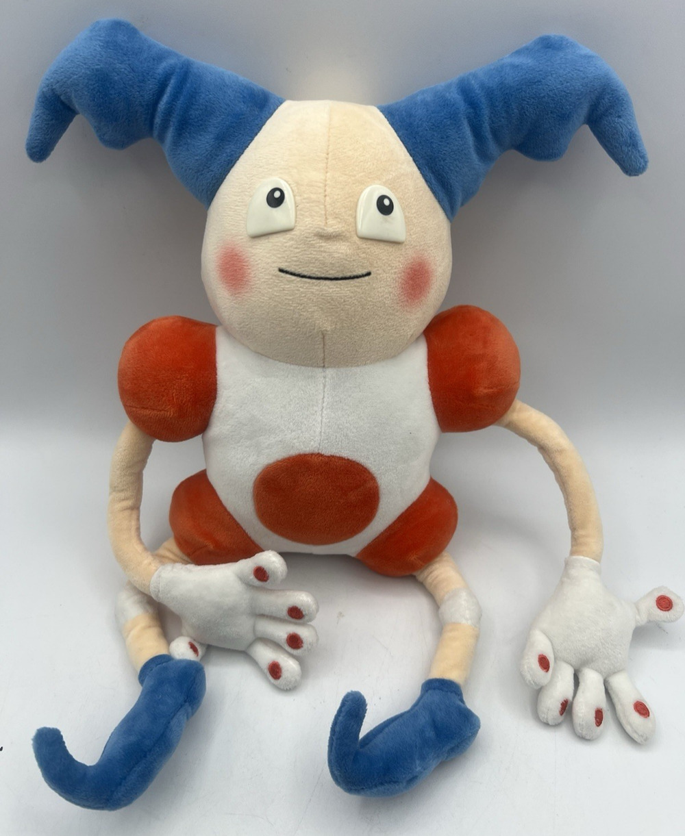 Pokemon Detective Pikachu Mr Mime Plush Stuffed Toy WCT 15 Inch Doll Figure
